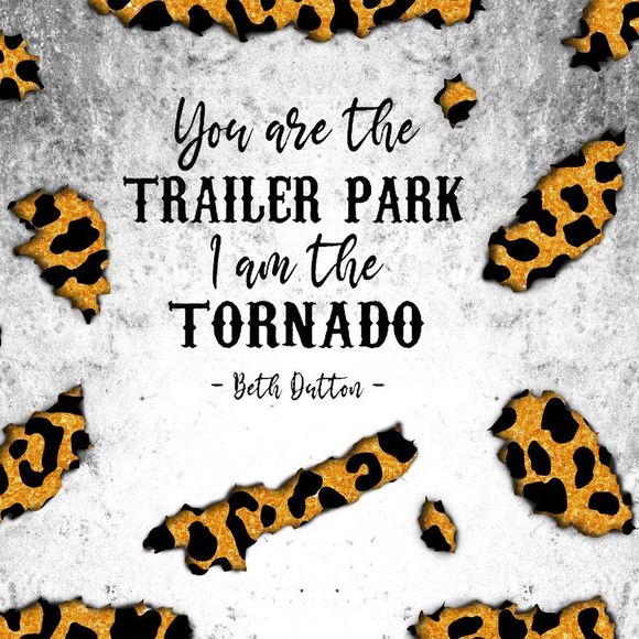 Custom 20oz Beth Dutton tumbler! - Picture 2 of 2